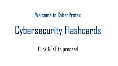 Picture of CyberProtex Flash card